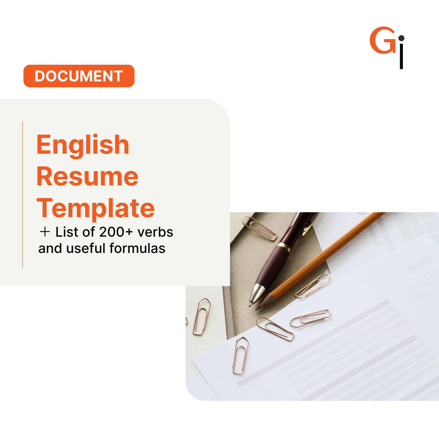 FREE - 02 English Resume Templates - US Standard