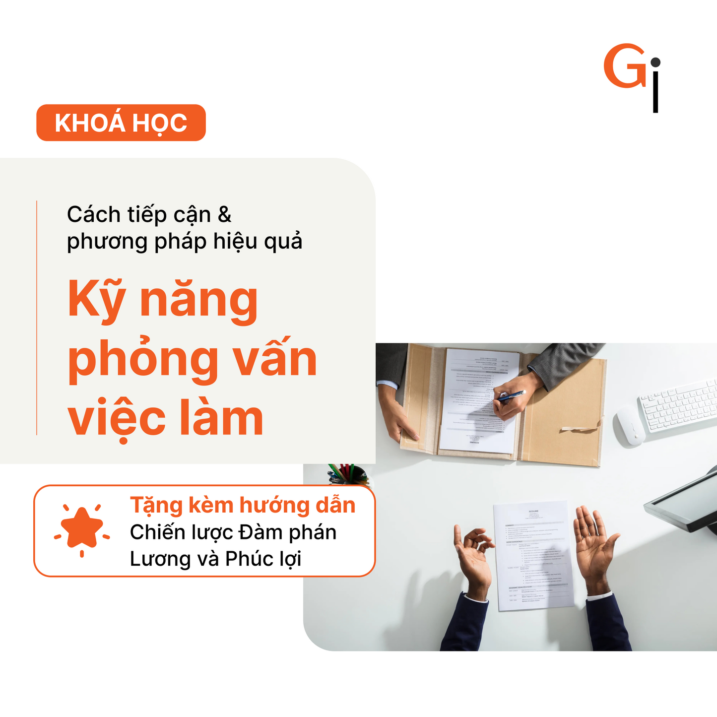 Khoá học: Kỹ năng Phỏng vấn bằng tiếng Anh tại tập đoàn