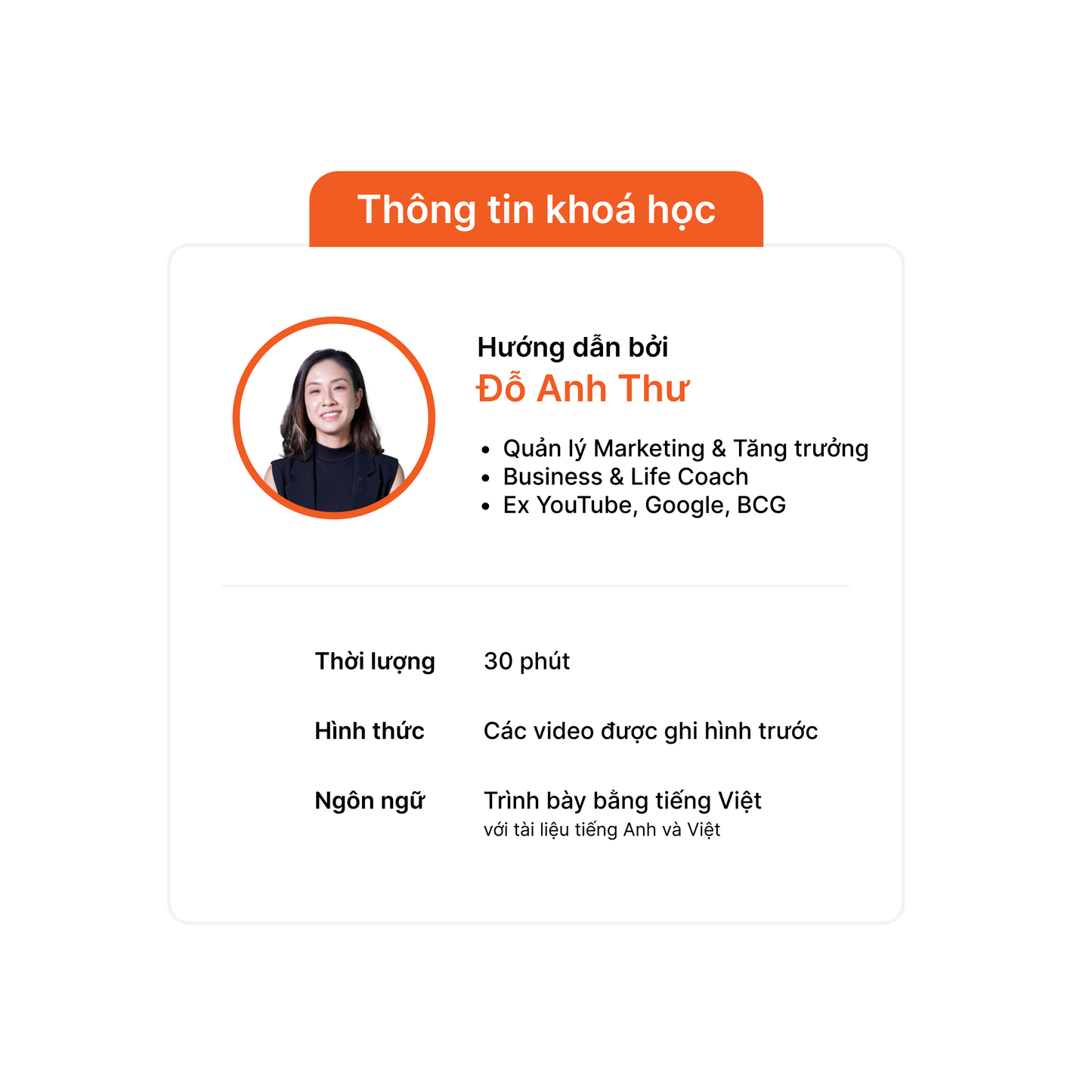 Khoá học: Kỹ năng Viết Resume tiếng Anh hiệu quả