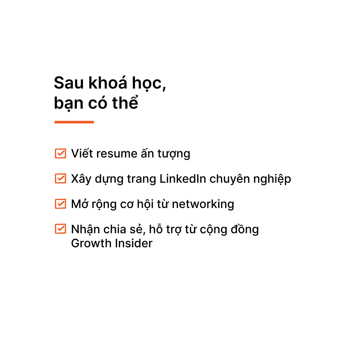 Khoá học: Kỹ năng Viết Resume tiếng Anh hiệu quả